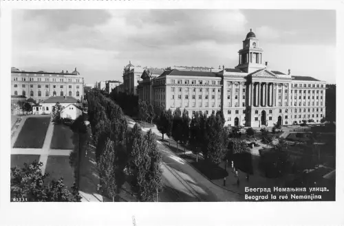 B38401 a Beograd la rue Nemanjina serbia