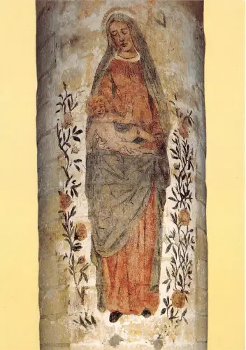 BG12832 st genovevakerk zepperen madonna met kind belgien