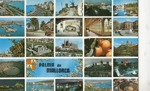 BF14760 palma de mallorca spanien front/back image