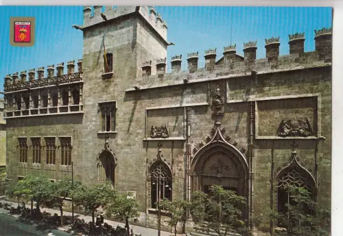 BF22831 valencia la lonja fachada spain front/back image