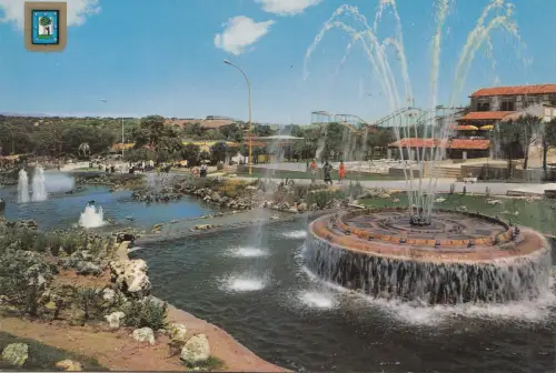 BF22847 madrid parque de atracciones fuente spain front/back image
