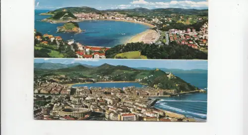 BF24219 san sebastian vista general desde igueldo spain front/back image