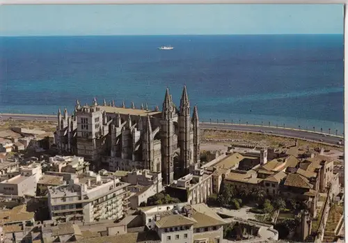 BF22747 mallorca palma la catedral spain front/back image