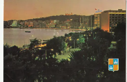 BF22442 paseo maritimo palma de mallorca spanien front/back image