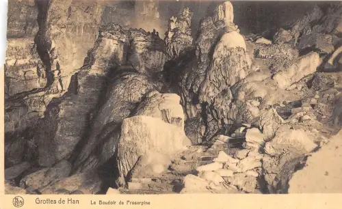 Br36006 Grottes de HanLe Budoir de Proserpine Belgien