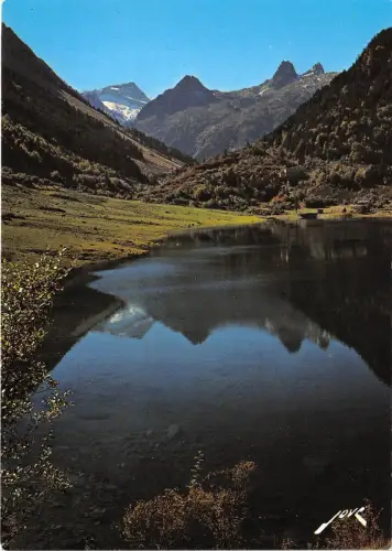 BR6483 Environs d'Argeles Gazost Le Lac Du Teich france