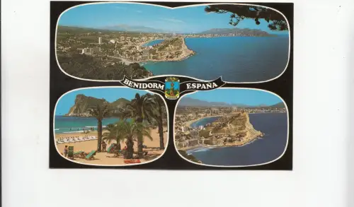 BF29607 benidorm spain front/back image