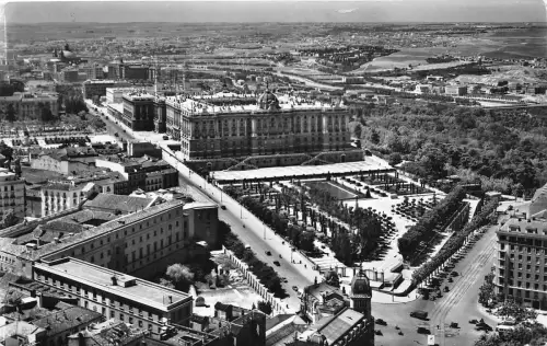 B56096 Madrid Panoramablick Spanien