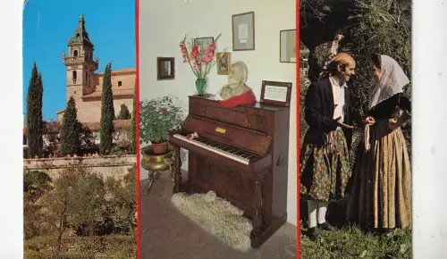BF22445 mallorca baleares valldemosa spain front/back image