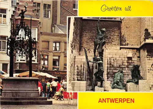 BG5345 groeten uit antwerpen anvers belgium