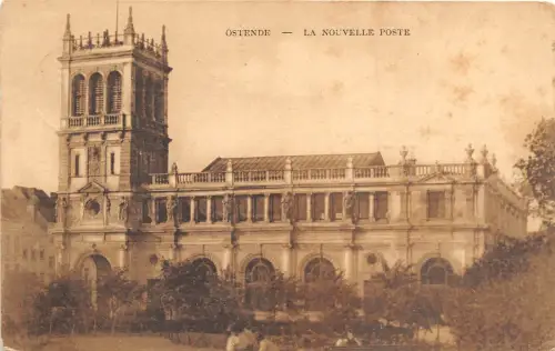 Br35077 Ostende la nouvelle poste belgium