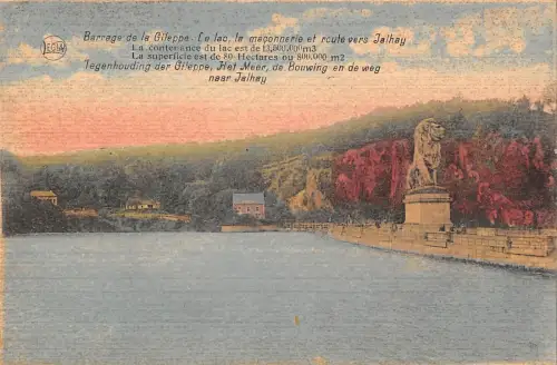 BR55988 Le barrage et le lac La Gileppe belgium 3