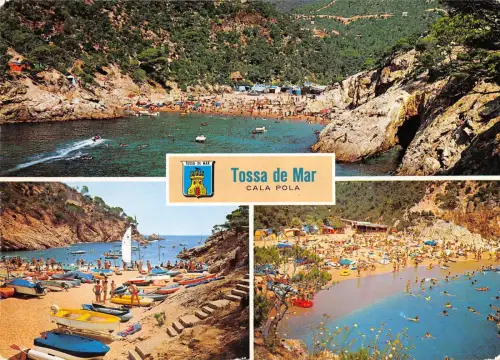 BR84924 costa brava tossa de mar cala pola spain