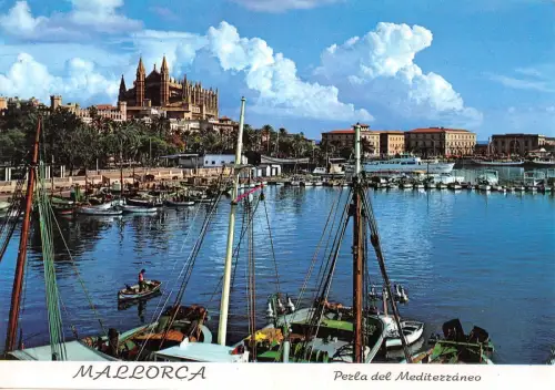 BR86246 Mallorca Perla del Mediterraneo Schiff Bateaux Spanien