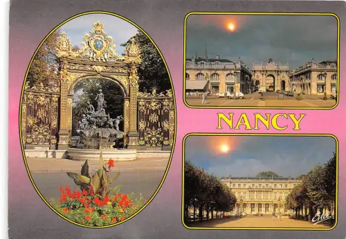B50161 Nancy Multi Vues Frankreich