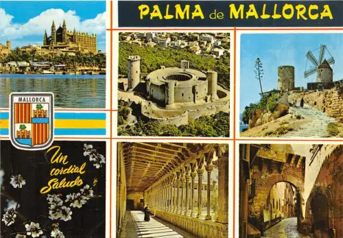 BG11995 palma de mallorca Windmühle Spanien