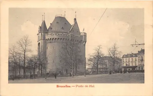 BR32137 Bruxelles Porte de Hal belgium