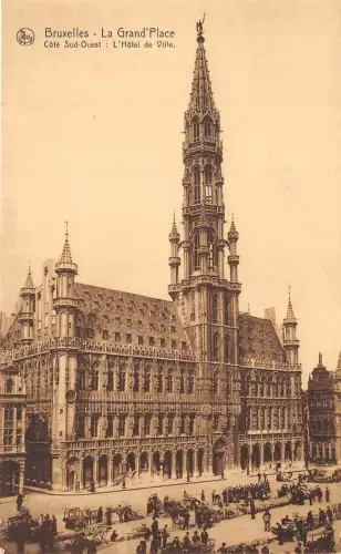 Br35078 Bruxelles La Grand Place belgien