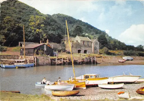 B87763 porlock weir somerset uk