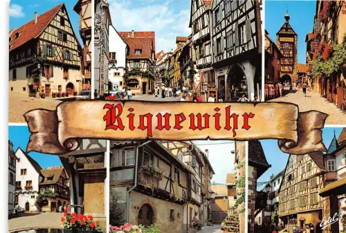 B50061 Riquewihr multi vues france
