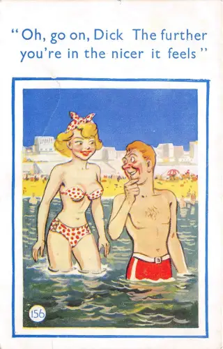 br106706 go on dick je weiter du bist desto schöner fühlt es sich Comic Humor an