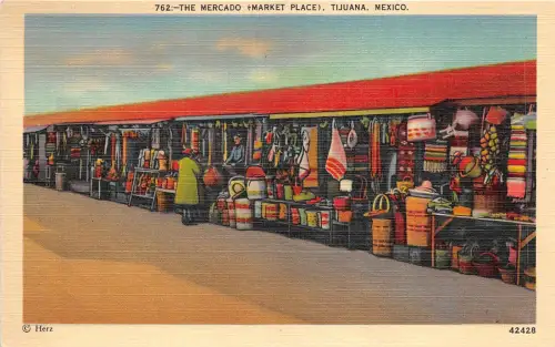 uk41703 mercado market place tijuana mexico