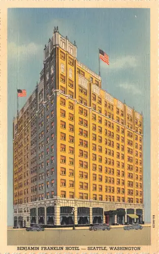 uk41712 benjamin franklin hotel seattle washington