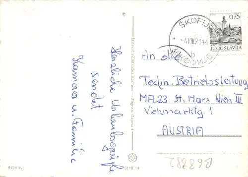 B68882 Rovinj Kroatien