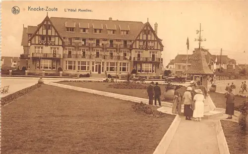 Br36033 Knocke Hotel Memlinc Belgien