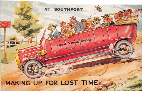 uk50998 make up for lost time southport leporello pull out local view inside