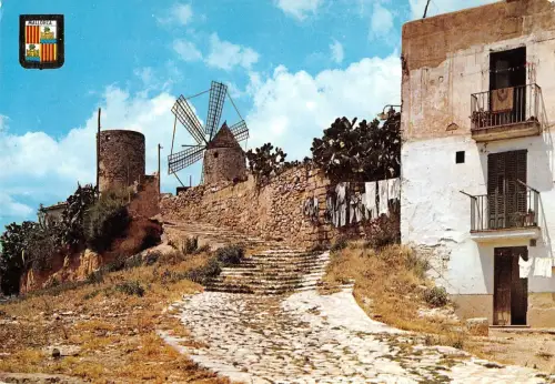 BR87969 mallorca palma moulin a vent es jonquet windmühle mühle spanien