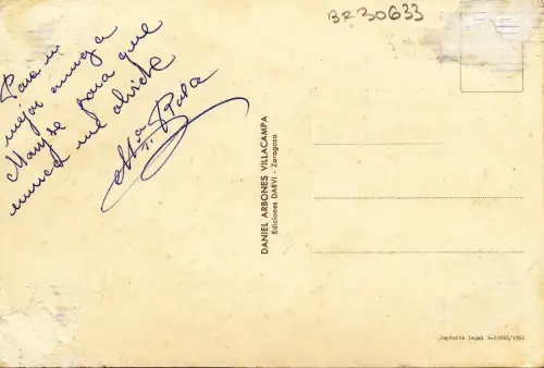 BF30633 Saragossa Spanien Typen Vorder-/Rückbild