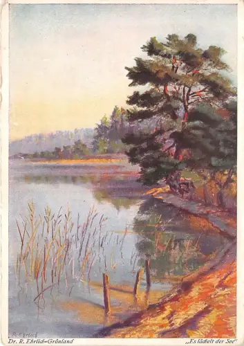 B75035 emil kohn kunstverlag suchen Dr reichich Gemälde Druck Postkarte