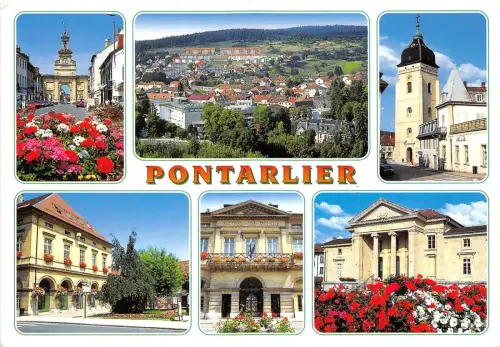 B51013 Pontarlier multi vues france