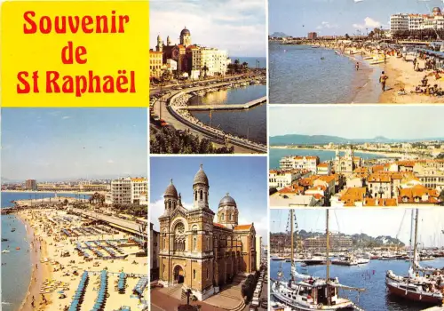 B49999 Saint Raphael Schiff Bateaux Frankreich