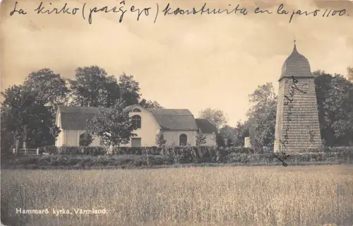 B76262 Hammaro Kirka Varmland Schweden