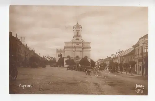 B79002 Poprad Deutschendorf Slowakei Scan Vorder-/Rückbild