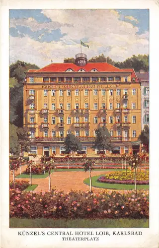 Lot320 kunzel s central hotel loib karlsbad tschechien karlovy variieren