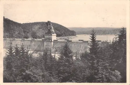 BR55989 Le barrage et le lac La Gileppe belgium 2