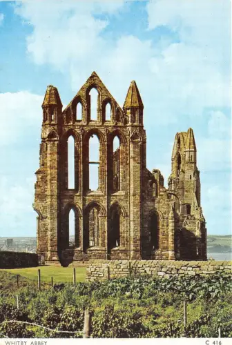 B87978 whitby abbey uk