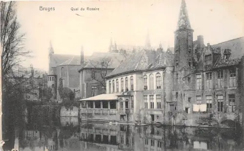 BR32078 Brügge Quai du Rosaire Belgien