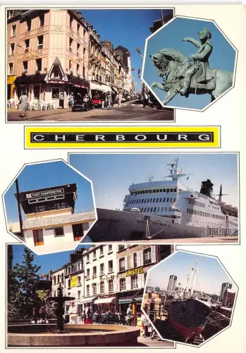B49825 Cherbourg Boote Bateaux Multiviews Frankreich