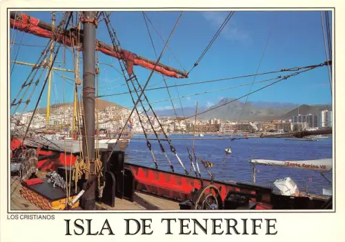 BG6114 Teneriffa los Cristianos Schiff Bateaux Spanien