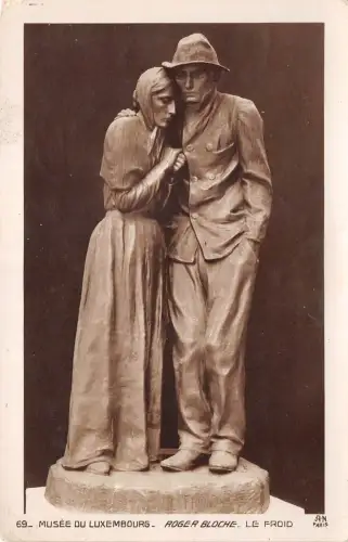 B74945 roger bloche le froid luxemburg skulptur kunst