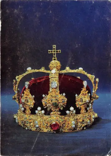 BR4905 Königspalast The Tressury Stockholm Postkarte Schweden