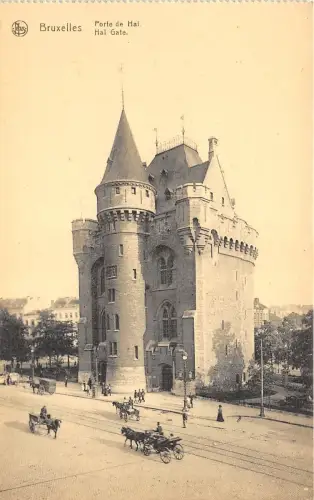 BR35065 Porte de Hal Bruxelles belgium