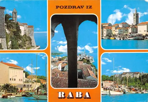 B69629 Kroatien Rab Multiviews Boote Bateaux