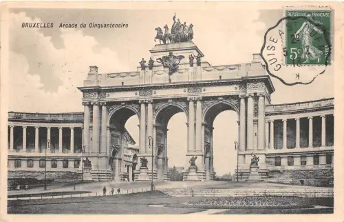 BR32190 Bruxelles Arcade Cinquantenaire belgium