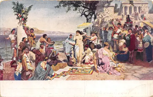 B4797 Semiradski Phryne Front/Back Scan