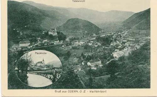 BF16976 modern o e wallfahrtsort austra front/back image